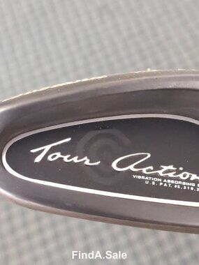 Cleveland Tour Action 6 Iron Golf Club, LH Gunmetal Black
